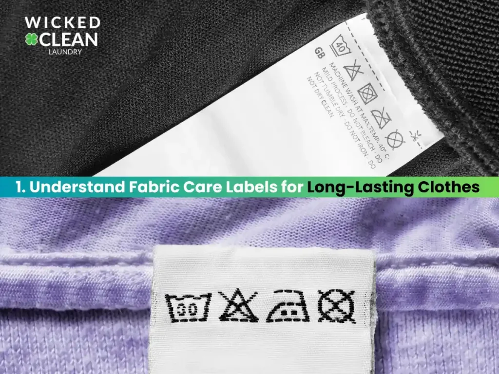 How to wash clothes: 10 laundry tips and tricks - professional laundry service boston Understand fabric care labels for long-lasting clothes